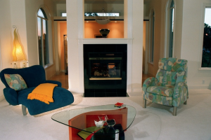 Fireplaced Livingroom