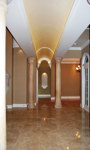 Hallway with Columns