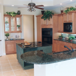 Kitchen with Island and Peninsula