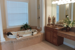 Master Bath with Soaking Tub